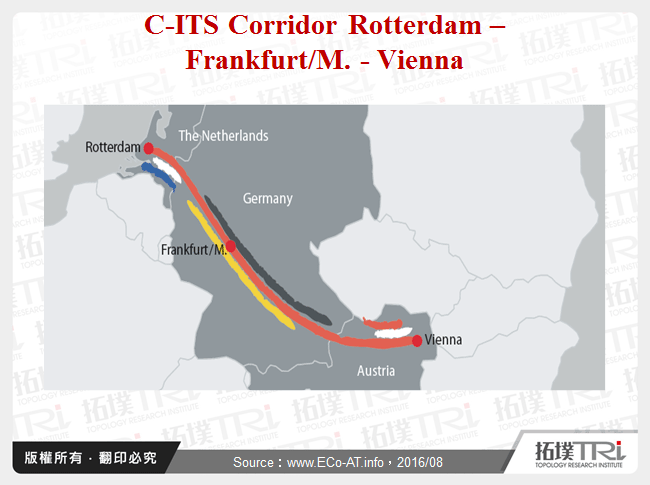 C-ITS Corridor Rotterdam - Frankfurt/M. - Vienna