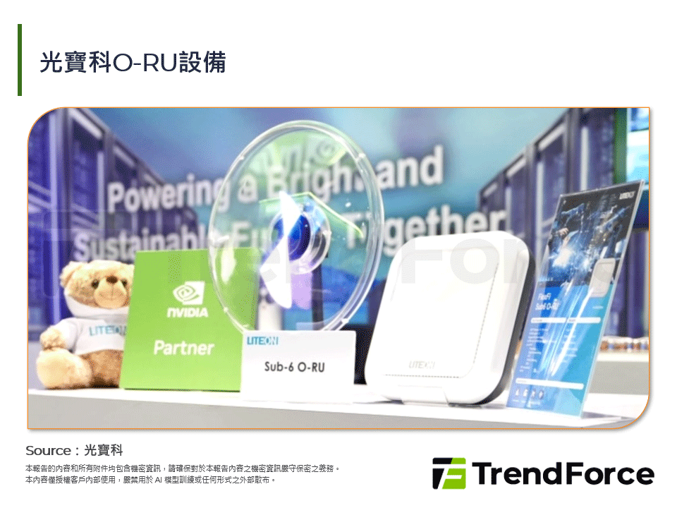 光寶科O-RU設備