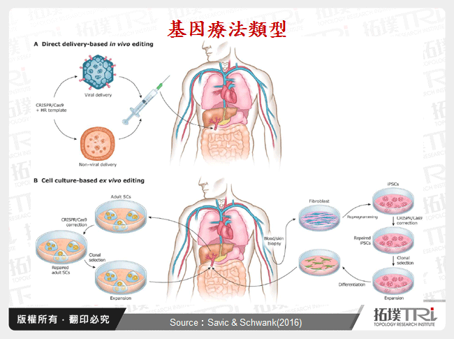 基因療法類型