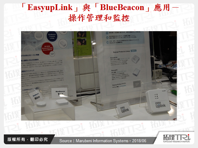 「EasyupLink」與「BlueBeacon」應用－操作管理和監控