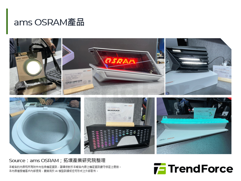ams OSRAM產品