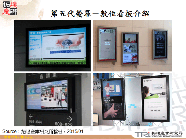 第五代螢幕－數位看板介紹