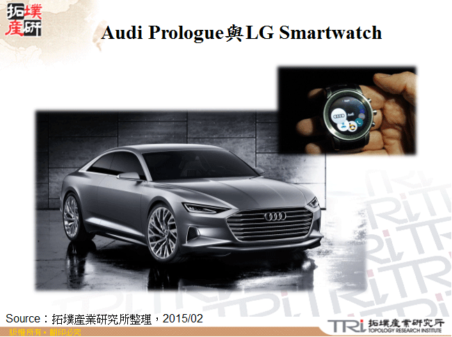 Audi Prologue與LG Smartwatch