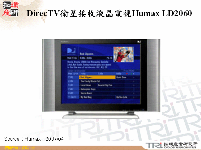 DirecTV衛星接收液晶電視Humax LD2060