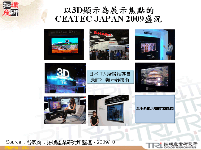 以3D顯示為展示焦點的CEATEC JAPAN 2009盛況