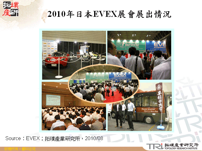 2010年日本EVEX展會展出情況