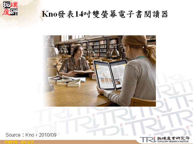 Kno發表14吋雙螢幕電子書閱讀器